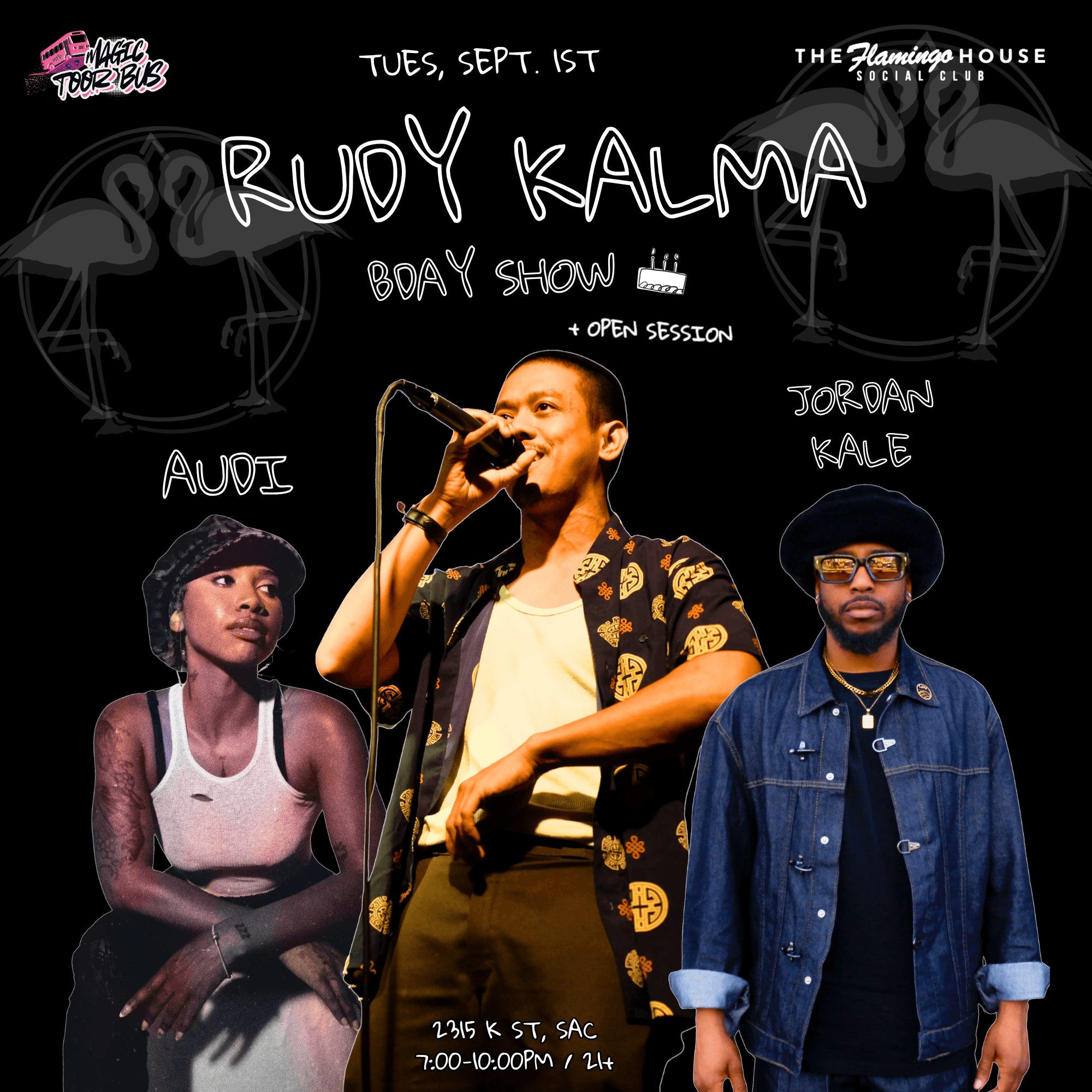 Rudy Kalma, Audi, Jordan Kale | 09.01.26